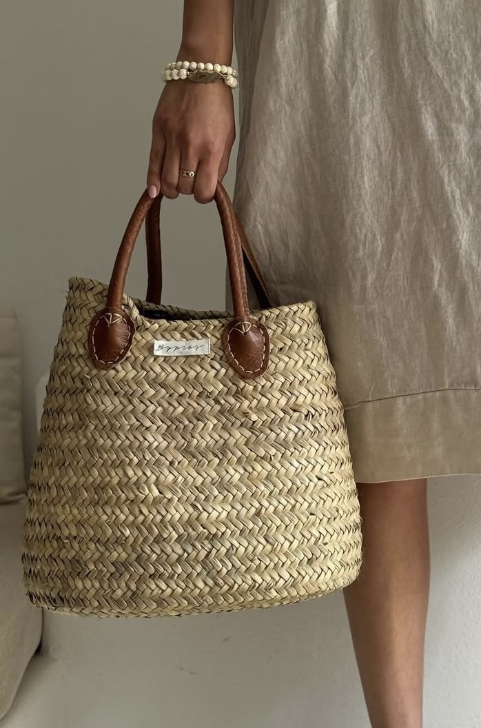 BYPIAS, BOHEMIANA  MENORCA BAG NATUREL