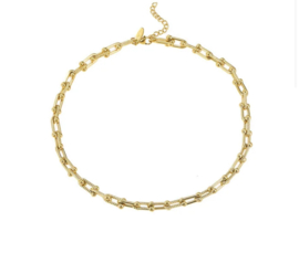By Shir Ketting luxe schakel Leah
