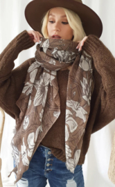 BYPIAS MuMMuM DIANDRA WOOL SCARF CAMEL