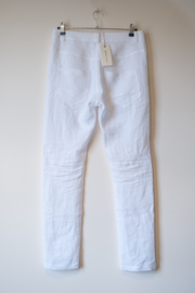 BYPIAS Linen Pants Tease Men White