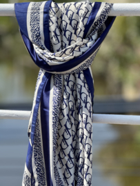 Sjaal Martina -Navy