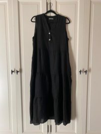 Linen Dress Bibi Black