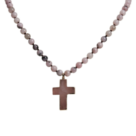 The Moshi necklace Abigail pink