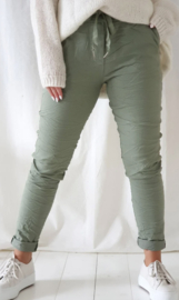 BYPIAS STRETCH JOGGERS OLIVE