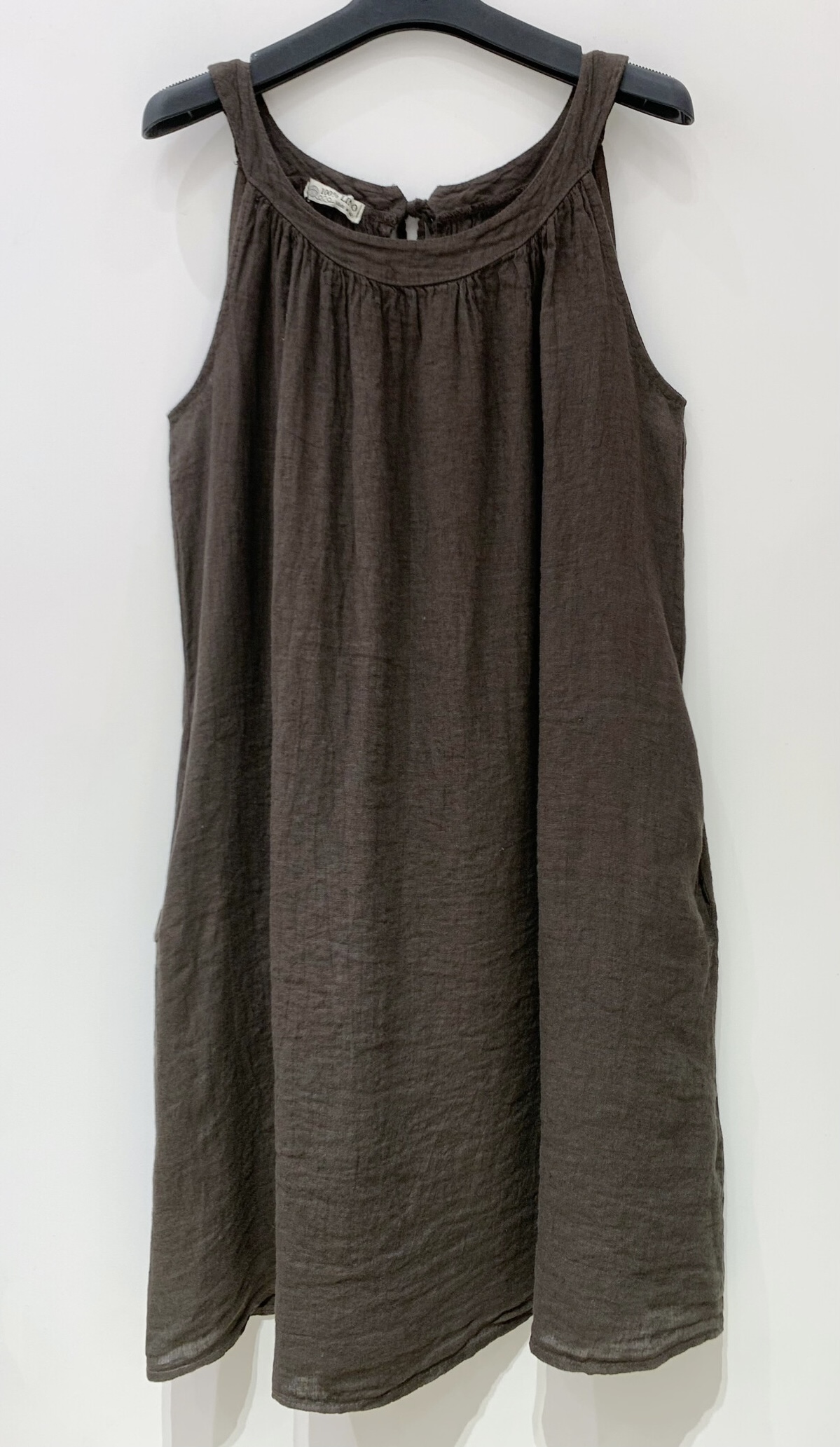 Linnen Dress Sophie Choco