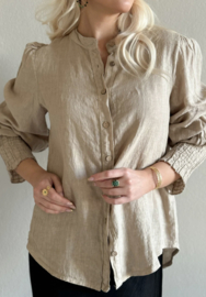 BYPIAS, BOHIEMIANA ILEANA BLOUSE CASHMERE