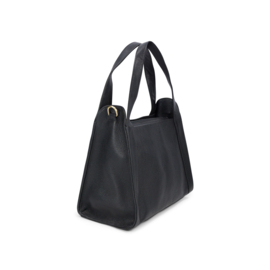 Bag2Bag lederen tas LCEF0198 Zwart