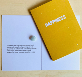 Kaartje & envelop , Happiness