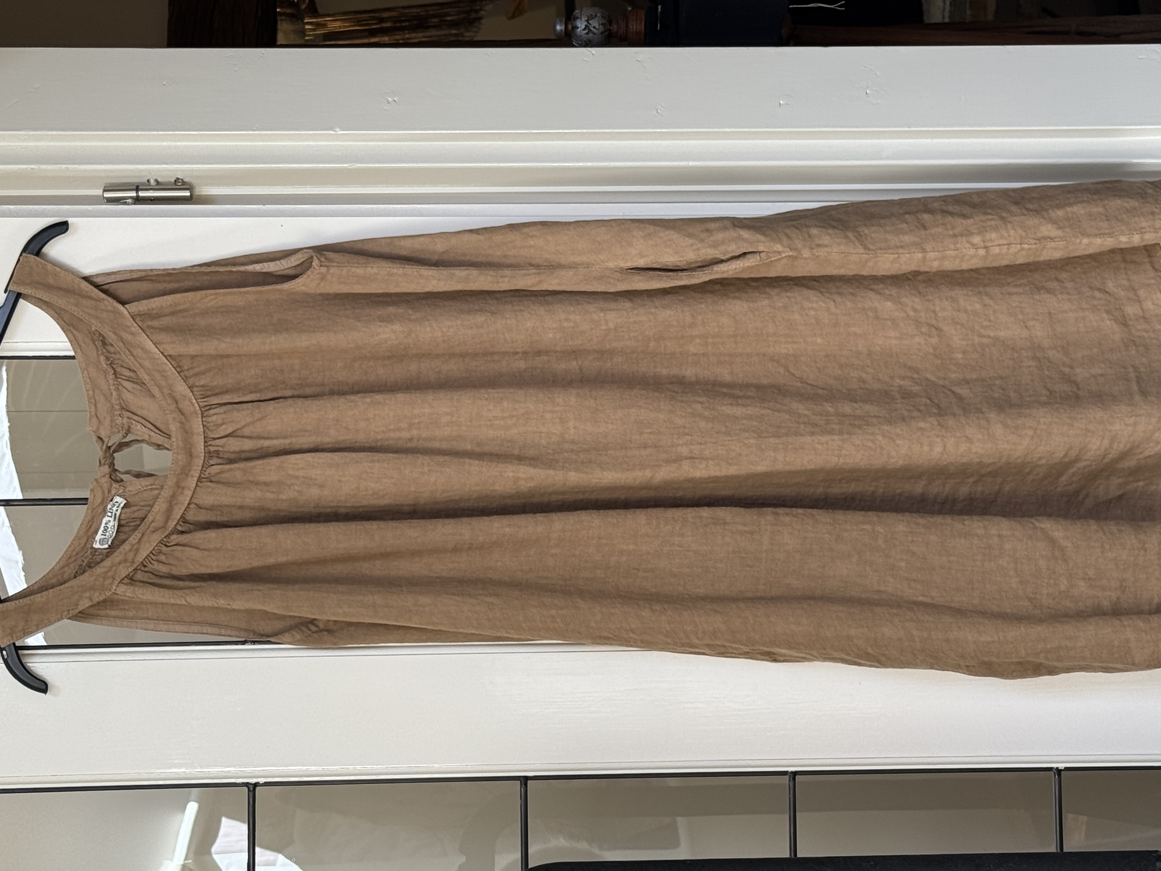 Linnen Dress Sophie Camel