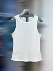 BASIC COTTON TANKTOP WHITE