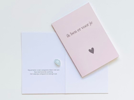 Kaartje & envelop , Ik ben er voor je
