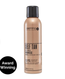 Sienna x Self tan mousse Q10 Express