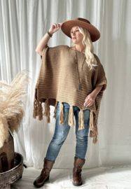 BYPIAS, BOHEMIANA , DALILA PONCHO CARAMEL