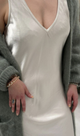 BYPIAS , BOHEMIANA ROSALEA VISCOSE UNDER DRESS BEIGE