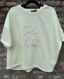 Sweater DOLCE VITA Licht Geel