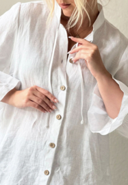 BYPIAS,  ELLITIA LINNEN BLOUSE