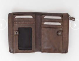 Bag2Bag Wallet leather Limited Edition Wallet LEJRE DARK BROWNWN