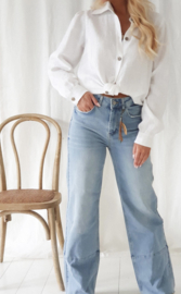 BYPIAS Mami high jeans light denim