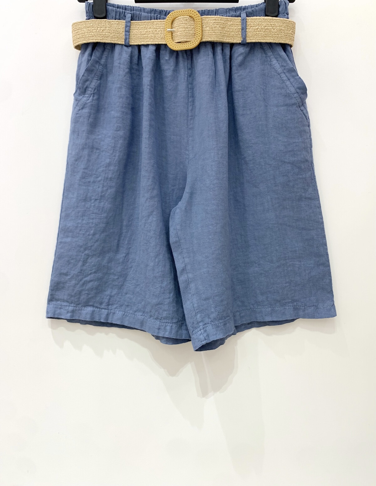 Linnen Bermuda Jeans