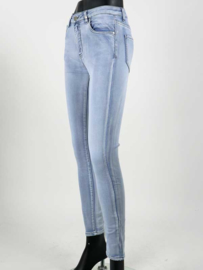 Toxik Skinny Jog Jeans – Licht Blauw