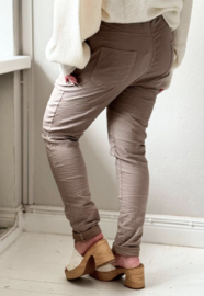 BYPIAS STRETCH JOGGER TAUPE
