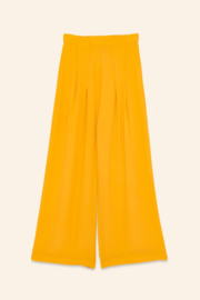 Même Road  Palazzo pants in crepe de chine banana M8129P