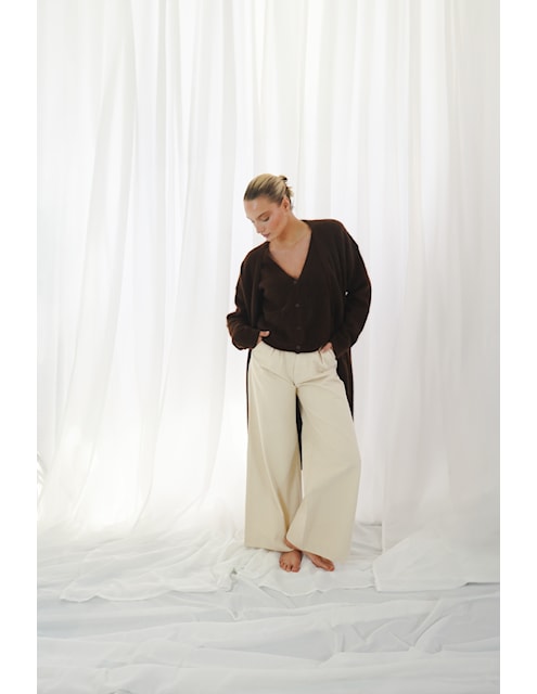 TWNS CASTLEROCK SLEEVLESS VEST CHOCOLATE