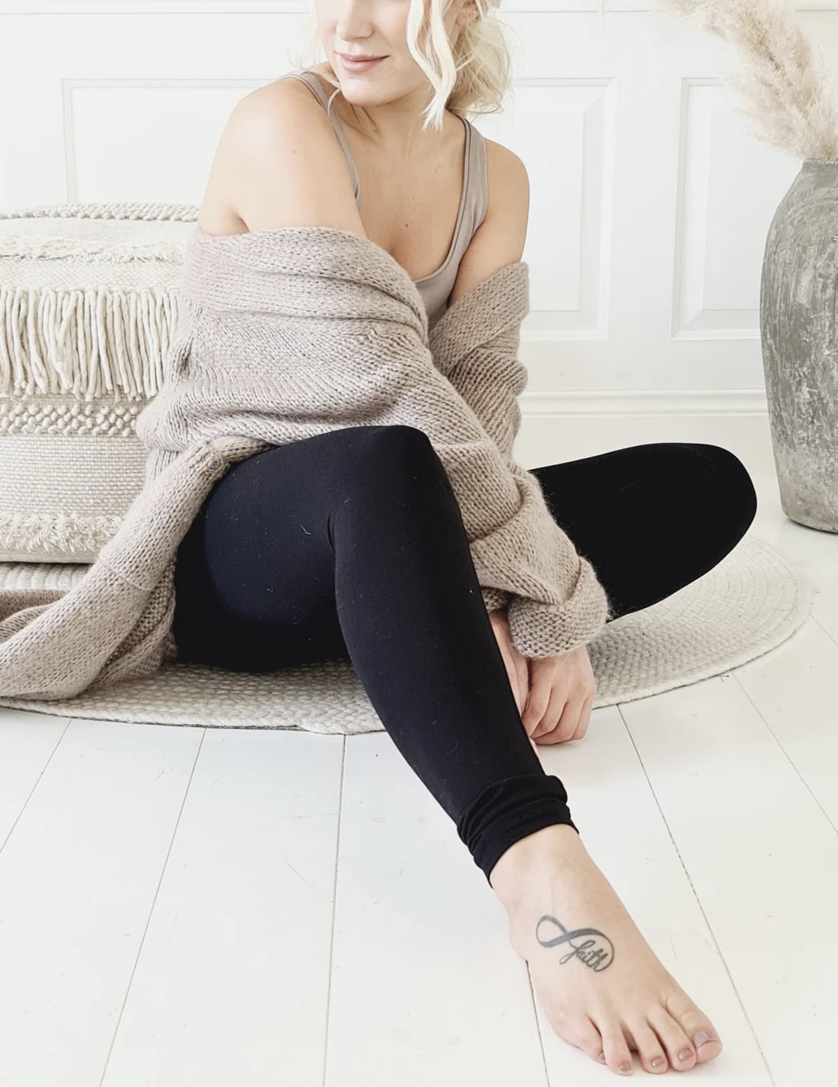 BYPIAS BAMBOO LEGGINGS LONG, BLACK
