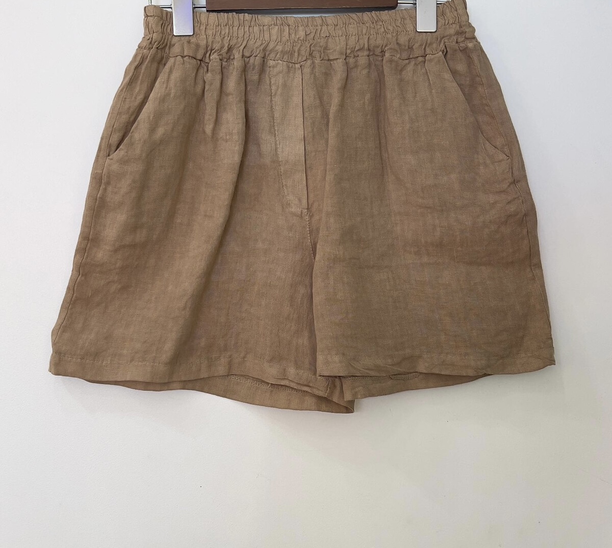 Linnen Short Jada Camel