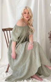 BYPIAS Magda dress Pastel Green