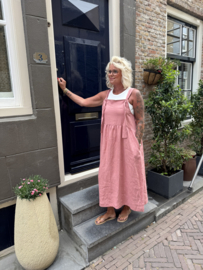 Bypias florence linnen dress Peach blush