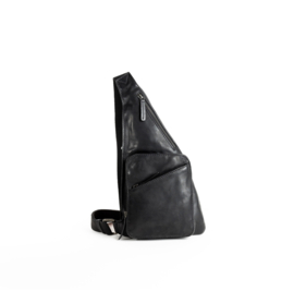 Bag2Bag Tas leder Limited Edition Cayo Zwart