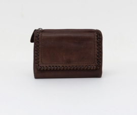 Bag2Bag Portemonnee leder Limited Edition Wallet LEJRE DARK BROWN