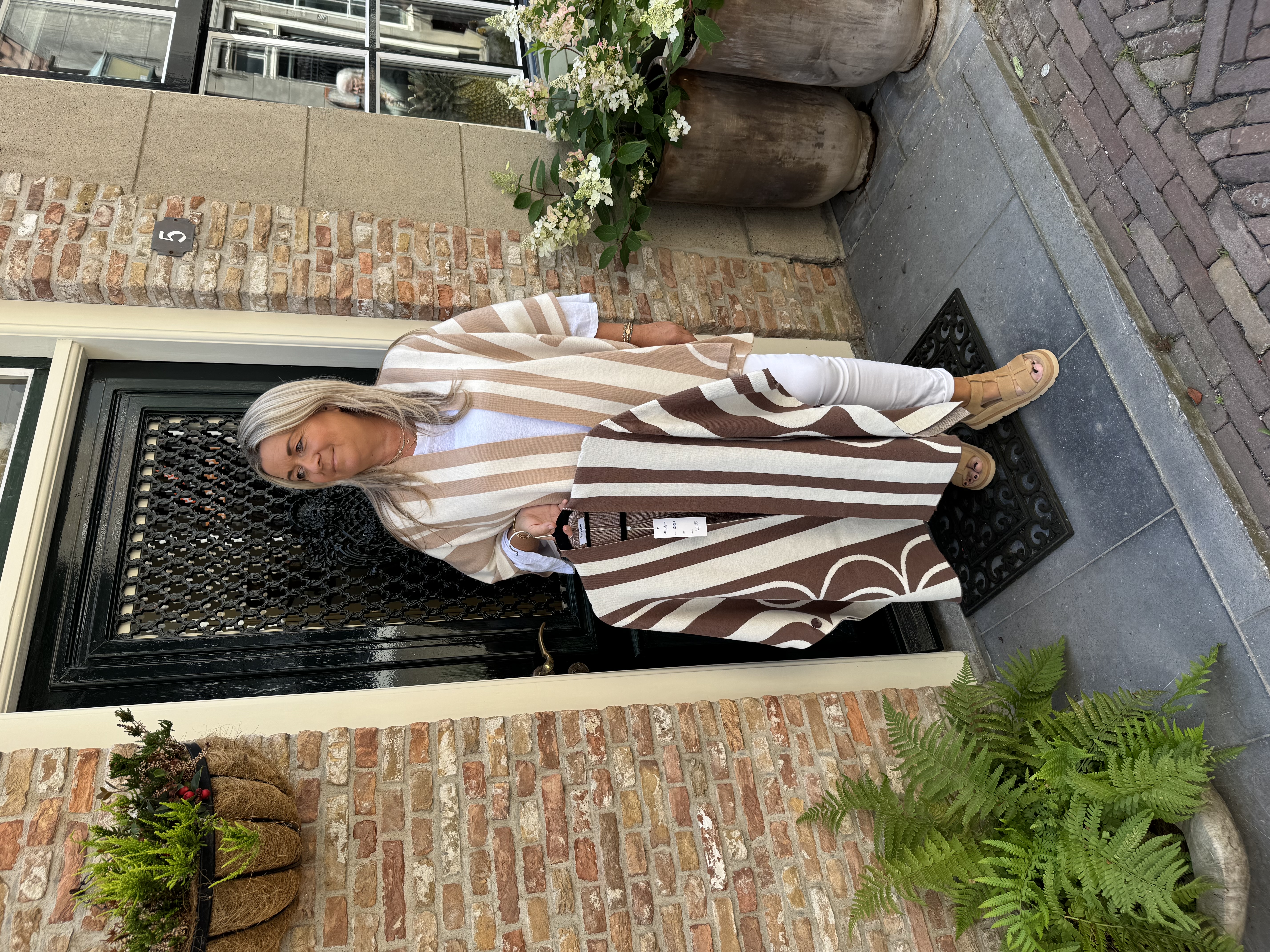 Poncho Veneta Beige