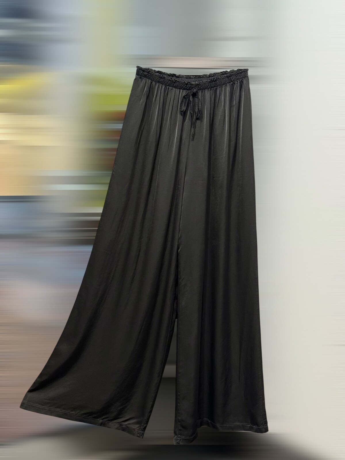 Satin broek Noa Black