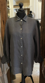 SIXTYDAYS, FREJA BLOUSE ALMOST BLACK