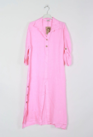 Linen Dress Suze Pink