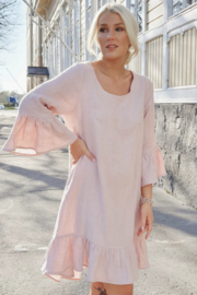 Bypias Juliet Linen Dress Blush Pink