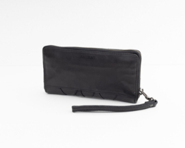 Bag2Bag Portemonnee leder Limited Edition Wallet Battle Zwart