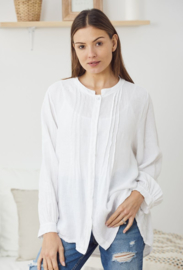 Linnen Blouse Olga Wit