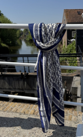 Sjaal Martina -Navy