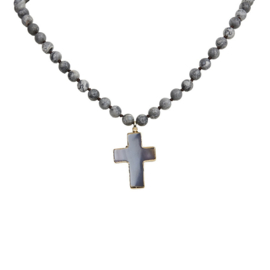 The Moshi necklace Abigail grey