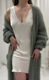 BYPIAS , BOHEMIANA ROSALEA VISCOSE UNDER DRESS BEIGE