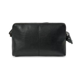 Bag2Bag lederen tas Tallin Zwart