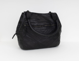 Bag2BagBag leather Santorini Black