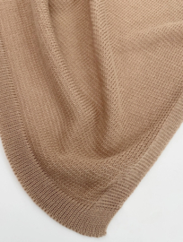 Sjaalmania Cosy Eco Cotton Sjaal Trenchcoat Beige