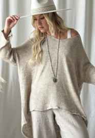 BYPIAS, BOHEMIANA  BLAIRE TRUI OATMEAL