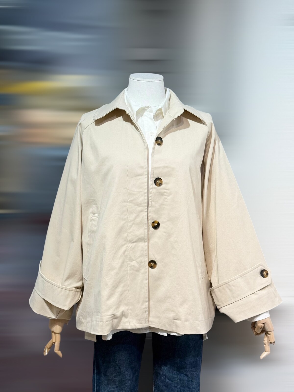 TRENCH COAT VANNI ECRU