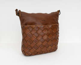 Bag2BagTas leder Sevilla Cognac