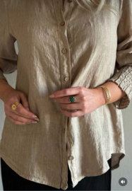 BYPIAS, BOHIEMIANA ILEANA BLOUSE CASHMERE